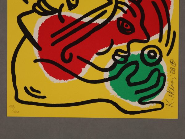 Haring, Keith, International Volunteer Day, 1988 - Image 4