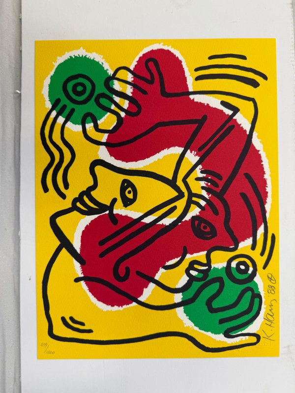 Haring, Keith, International Volunteer Day, 1988 - Image 2