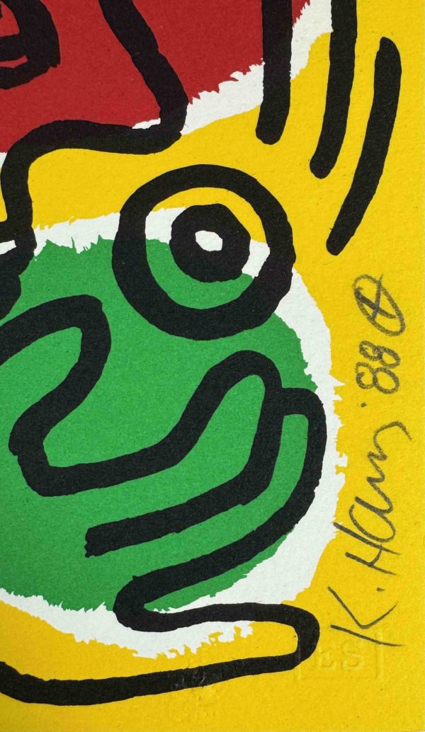 Haring, Keith, International Volunteer Day, 1988 - Image 5